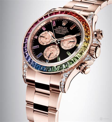 rolex rainbow daytona original price|Rolex daytona 116595 for sale.